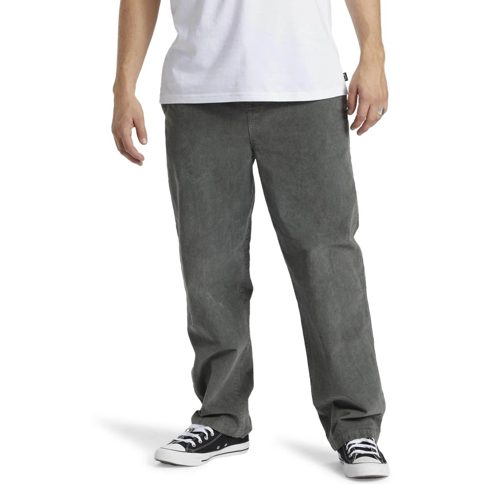 Billabong Mens Larry Corduroy Trousers Anti Pilling Finish Quick Layering