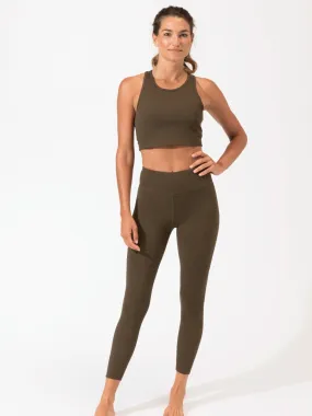 Functional Fit Stretch Fabric Arielle Rib Legging