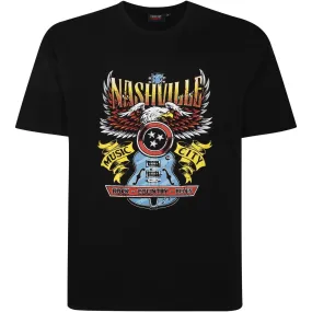 Espionage Mens Nashville Big & Tall Short Sleeve T-Shirt Versatile Layering Piece AntiPilling Finish