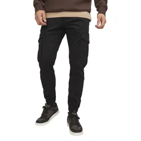 Abrasion Resistant Panels Jack & Jones Mens Paul Flake Slim Fit Cargos
