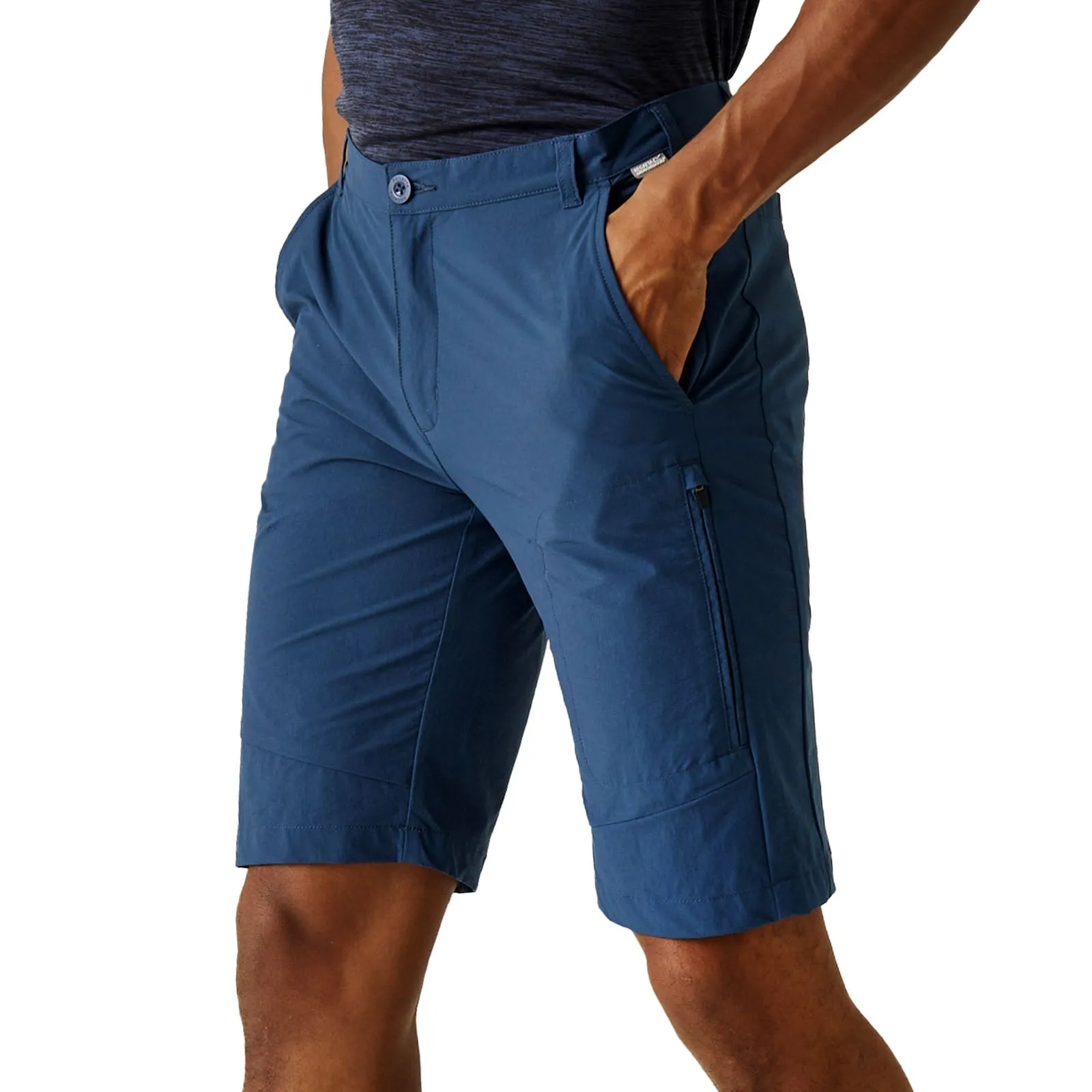 Seamless Integration Regatta Mens Highton Long Cargo Walking Shorts