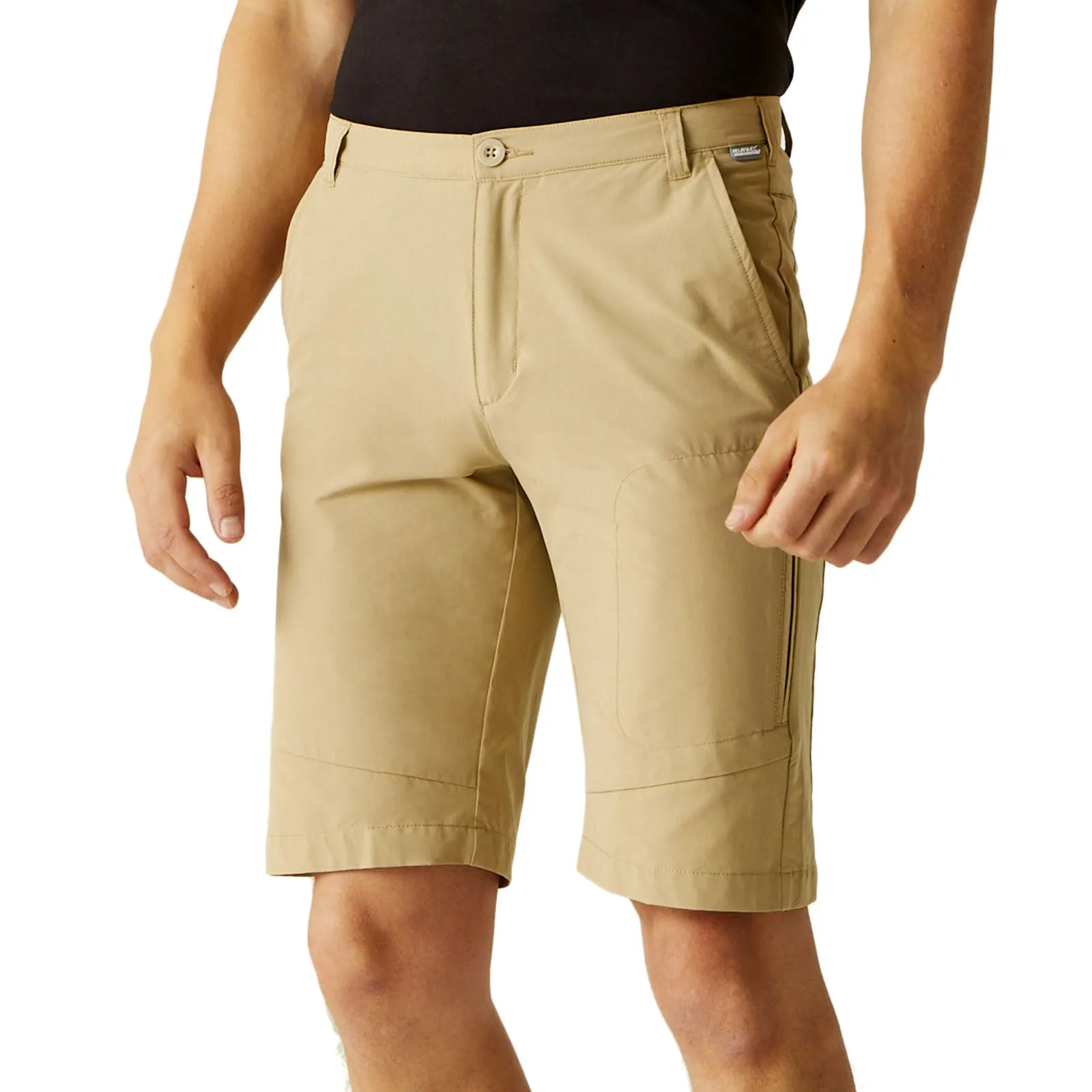 Regatta Mens Highton Long Cargo Walking Shorts Sporty Vibe Wear On The Go
