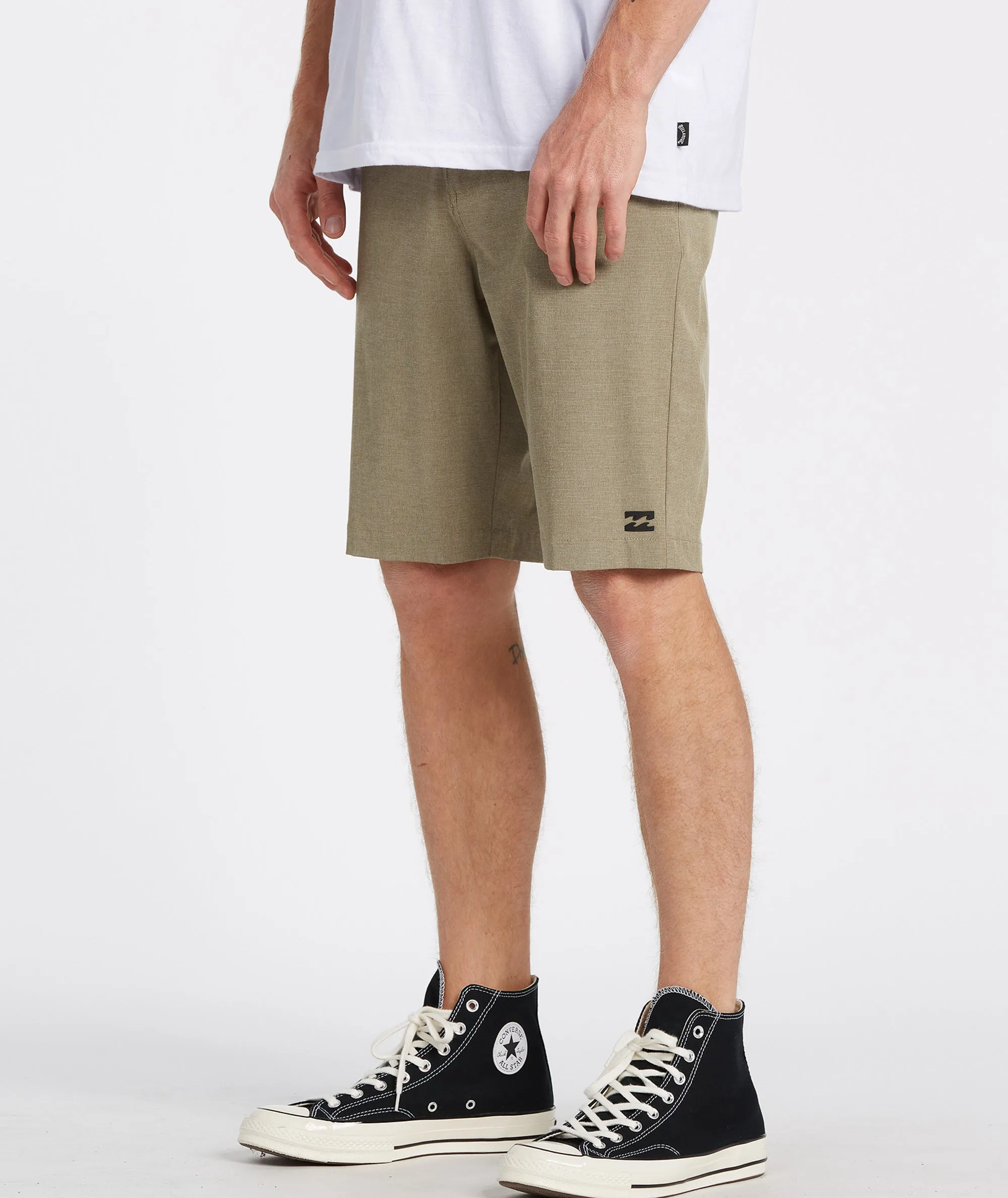 Billabong Mens Crossfire Mid Submersible Quick Dry Shorts Flexible Material Color Variety