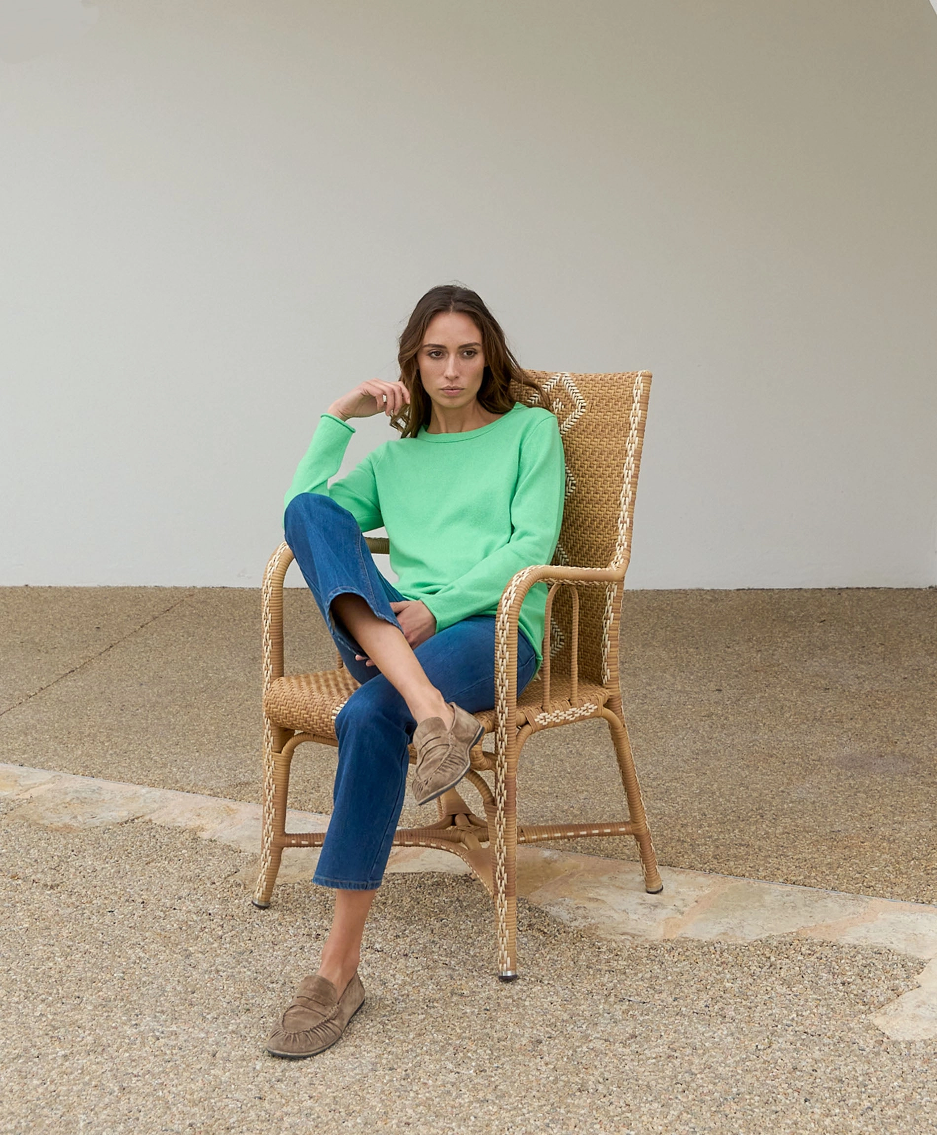 Low Maintenance Cold Weather Emily Crewneck