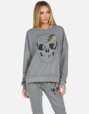 Dress Down Youthful Flora Rainbow Electric Skull