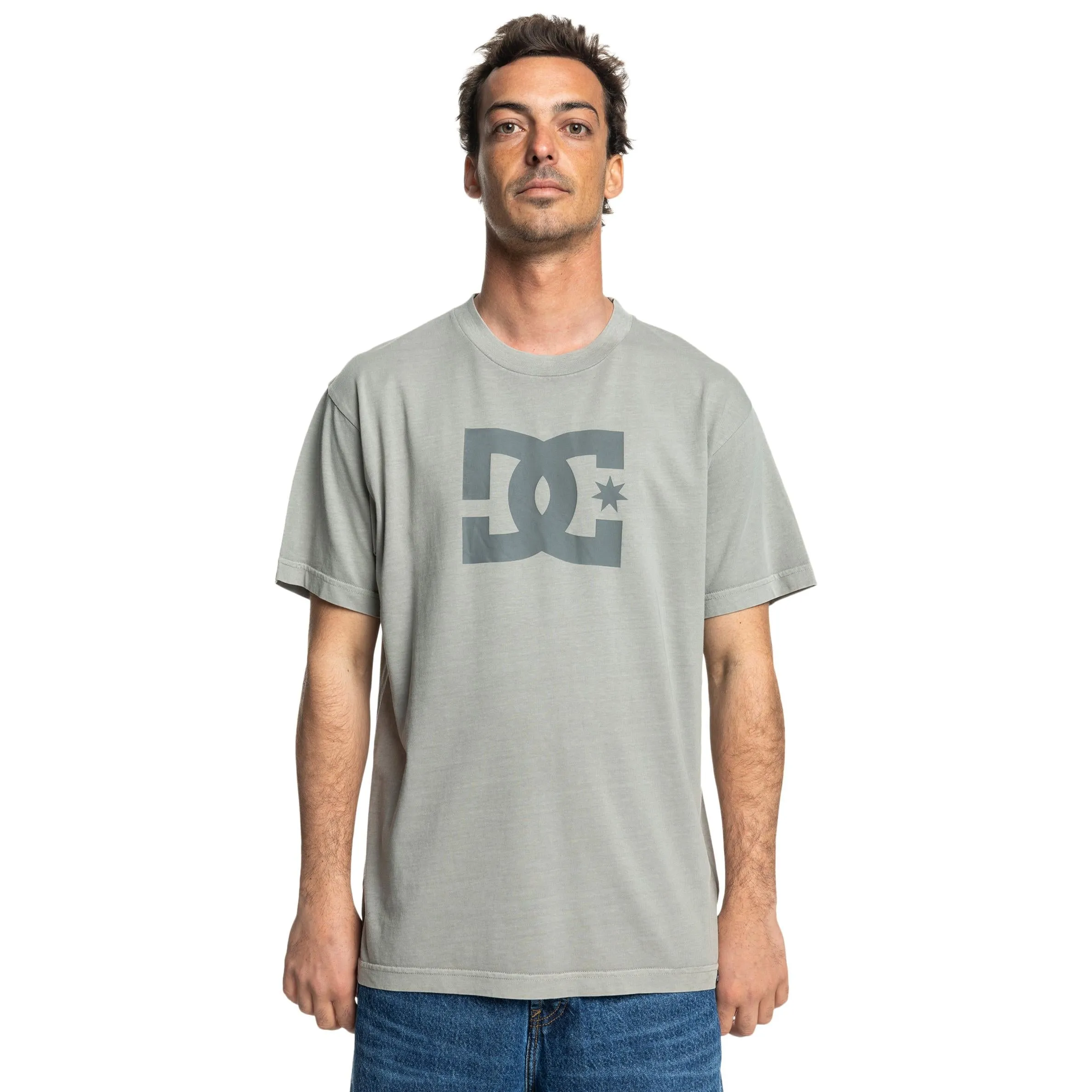 DC Shoes Mens DC Star  Crew Neck Cotton T-Shirt AdjustableHemCuffs