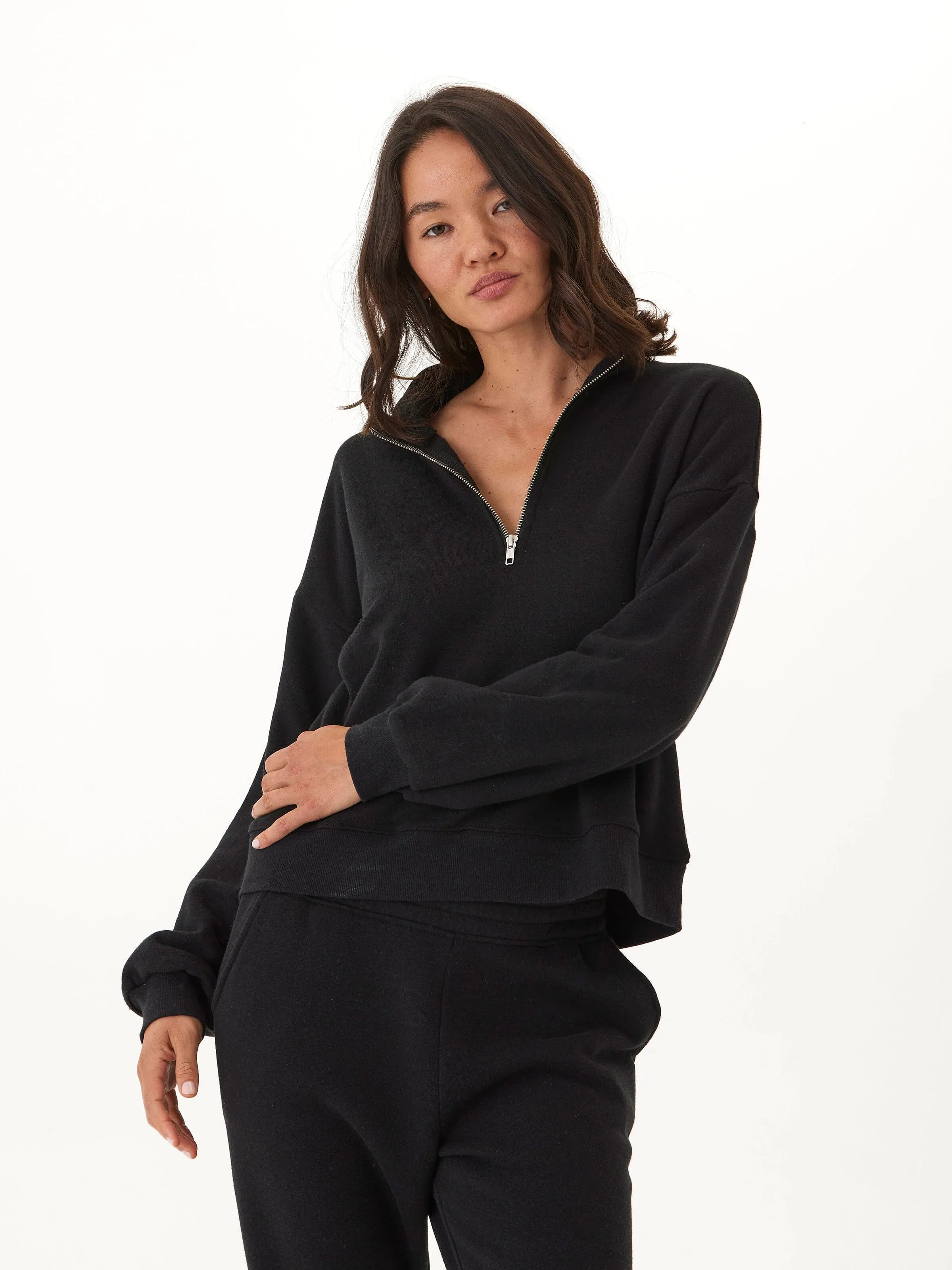 Constance Tribend Fleece Half Zip Pullover Polarized Sun Protection Mark Style