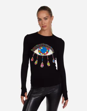Stretchable Acrylic McKinley Diamond Evil Eye
