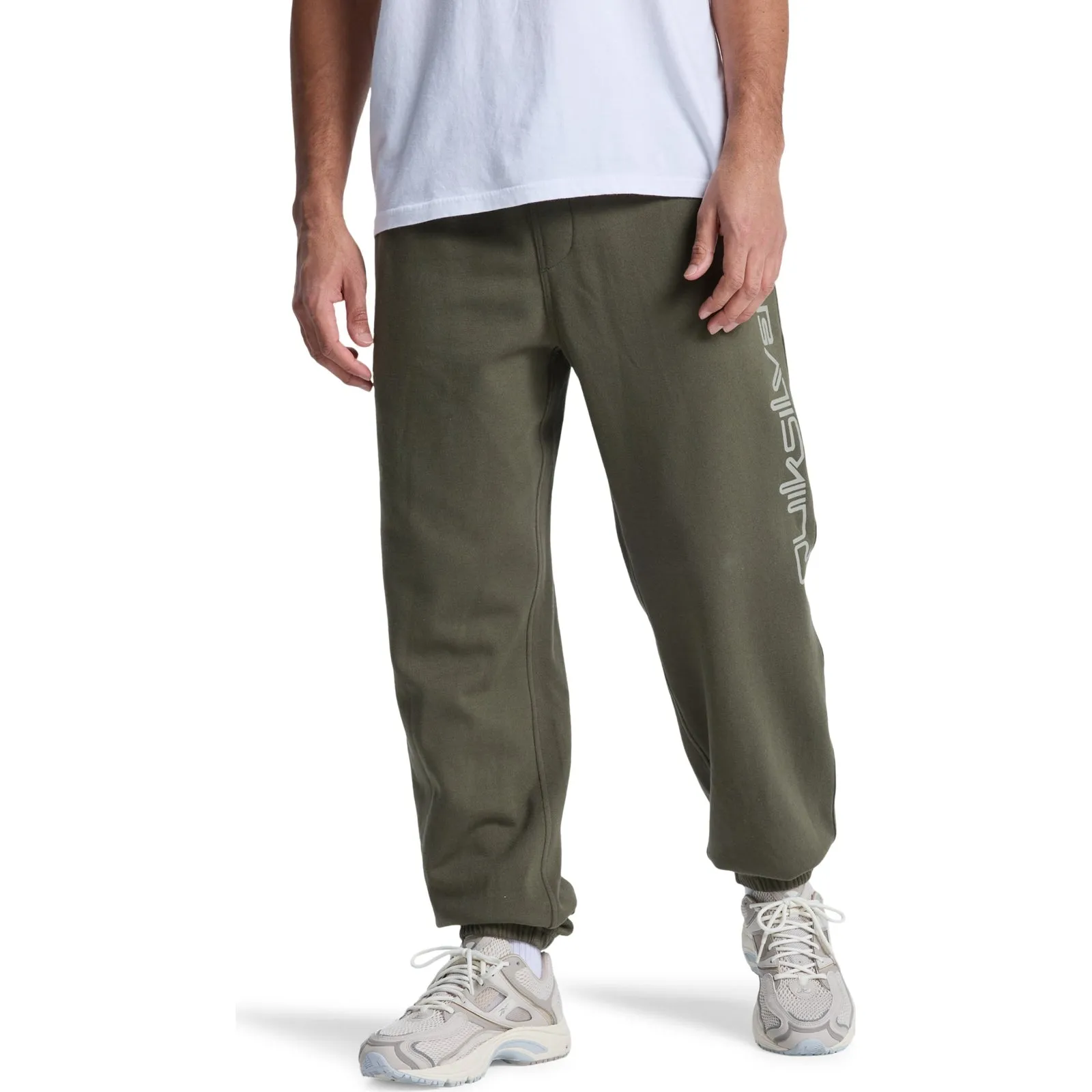 Compact Pack Quiksilver Mens Graphic Jogger Elasticated Joggers