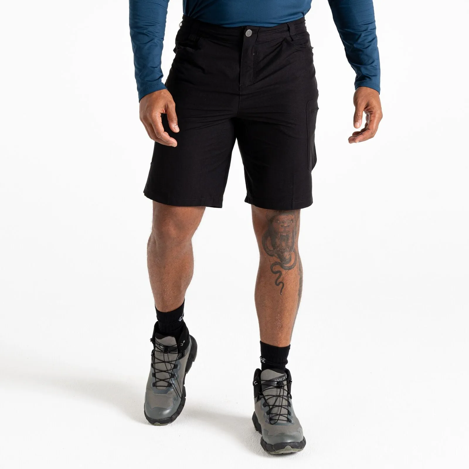 Dare 2B Mens Tuned In II Walking Shorts Breathable Waistband shrink - resistant