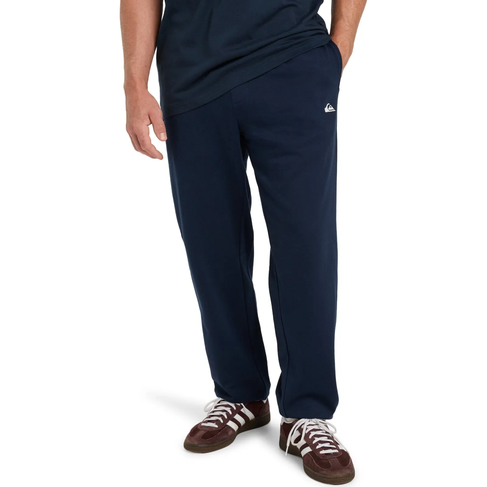 Quiksilver Mens Basic Jogger Elasticated Joggers Odor Control Fabric Non Irritating