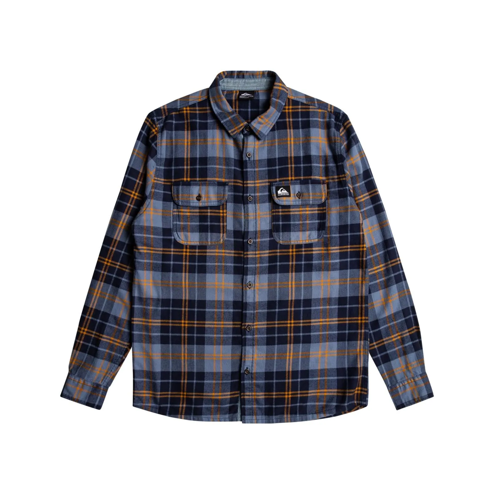 Quiksilver Mens Cantwell Long Sleeve Checked Shirt Unisex style Snag Free Surface
