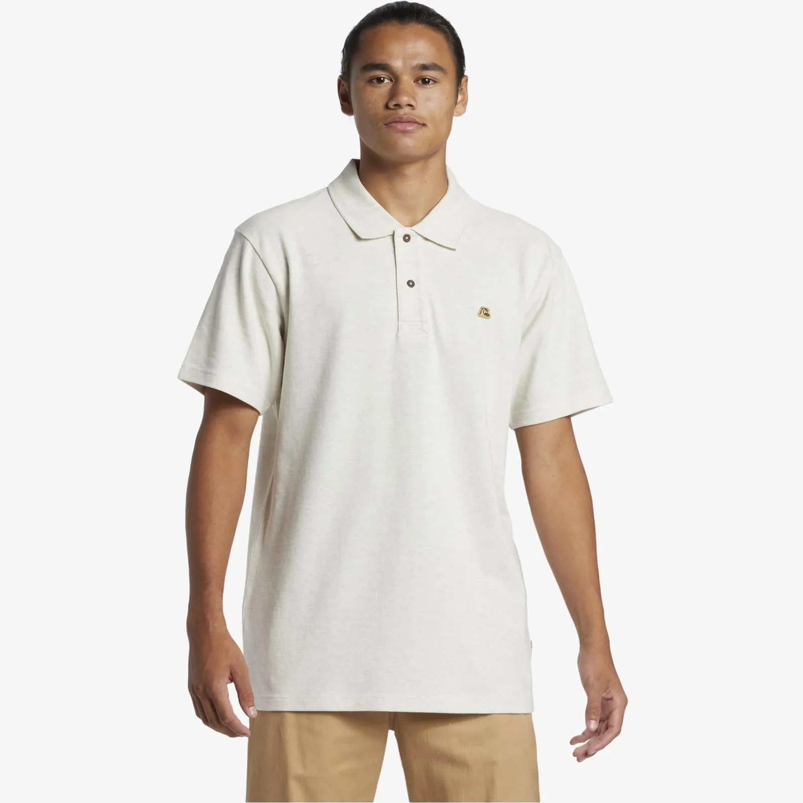 Minimalist Design Sporty Elegance Quiksilver Mens DNA Collared Polo Shirt