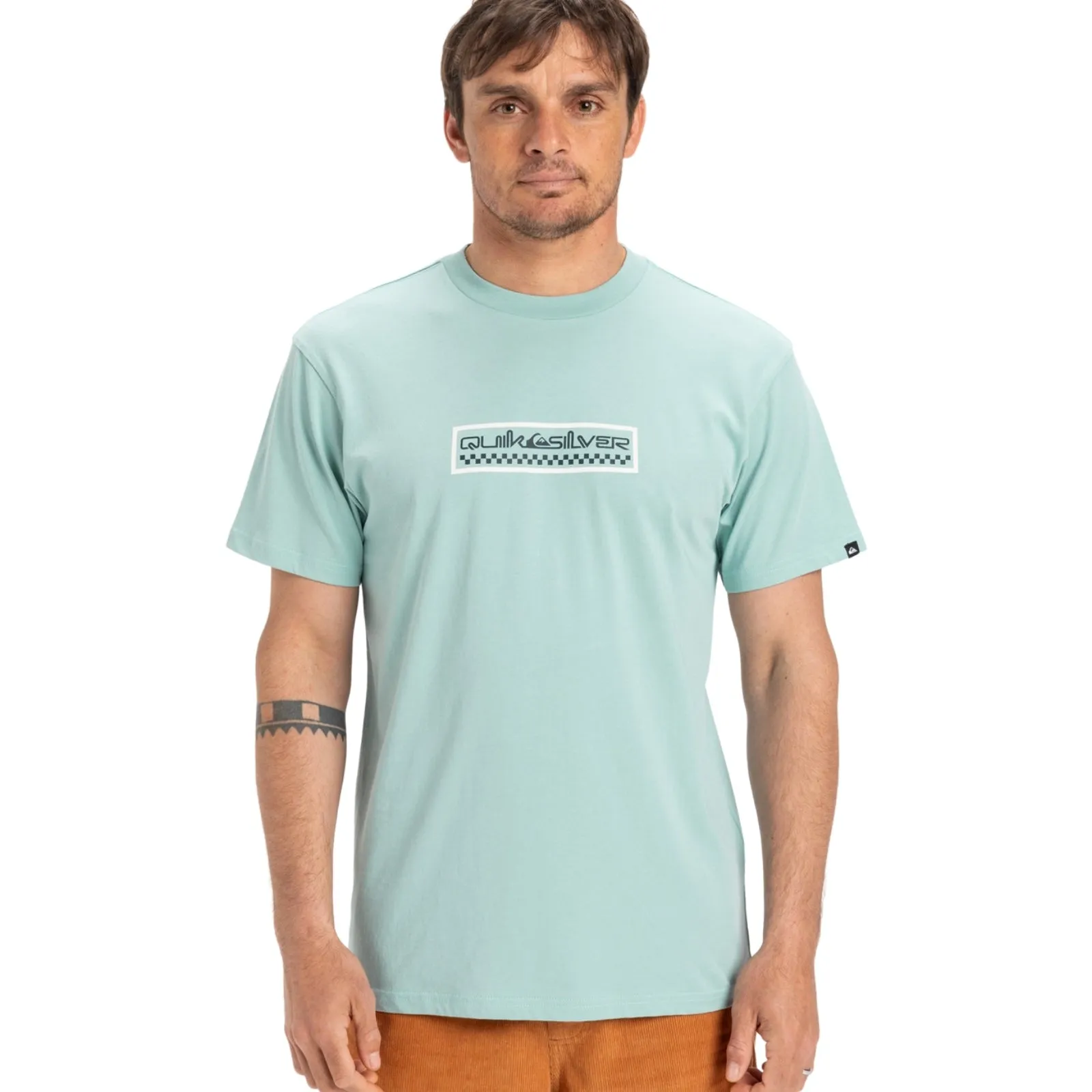 TwoToneEffect Quiksilver Mens Ev Sun Dagger Short Sleeve T-Shirt