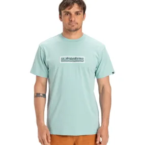 Quiksilver Mens Ev Sun Dagger Short Sleeve T-Shirt Hidden Zipper Pocket
