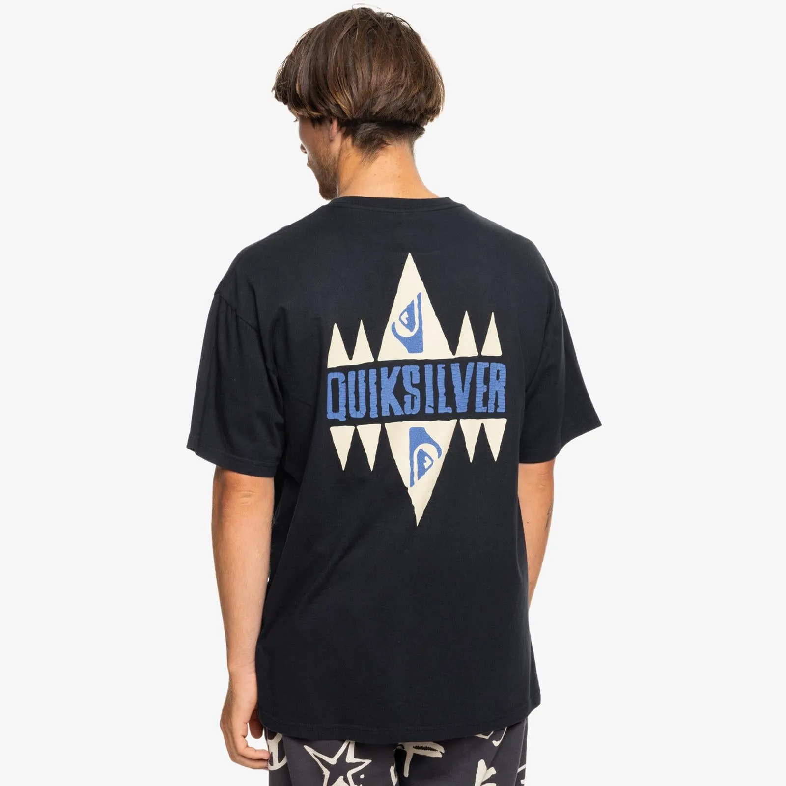 Quiksilver Mens Geo Quik T-Shirt Stretch Material