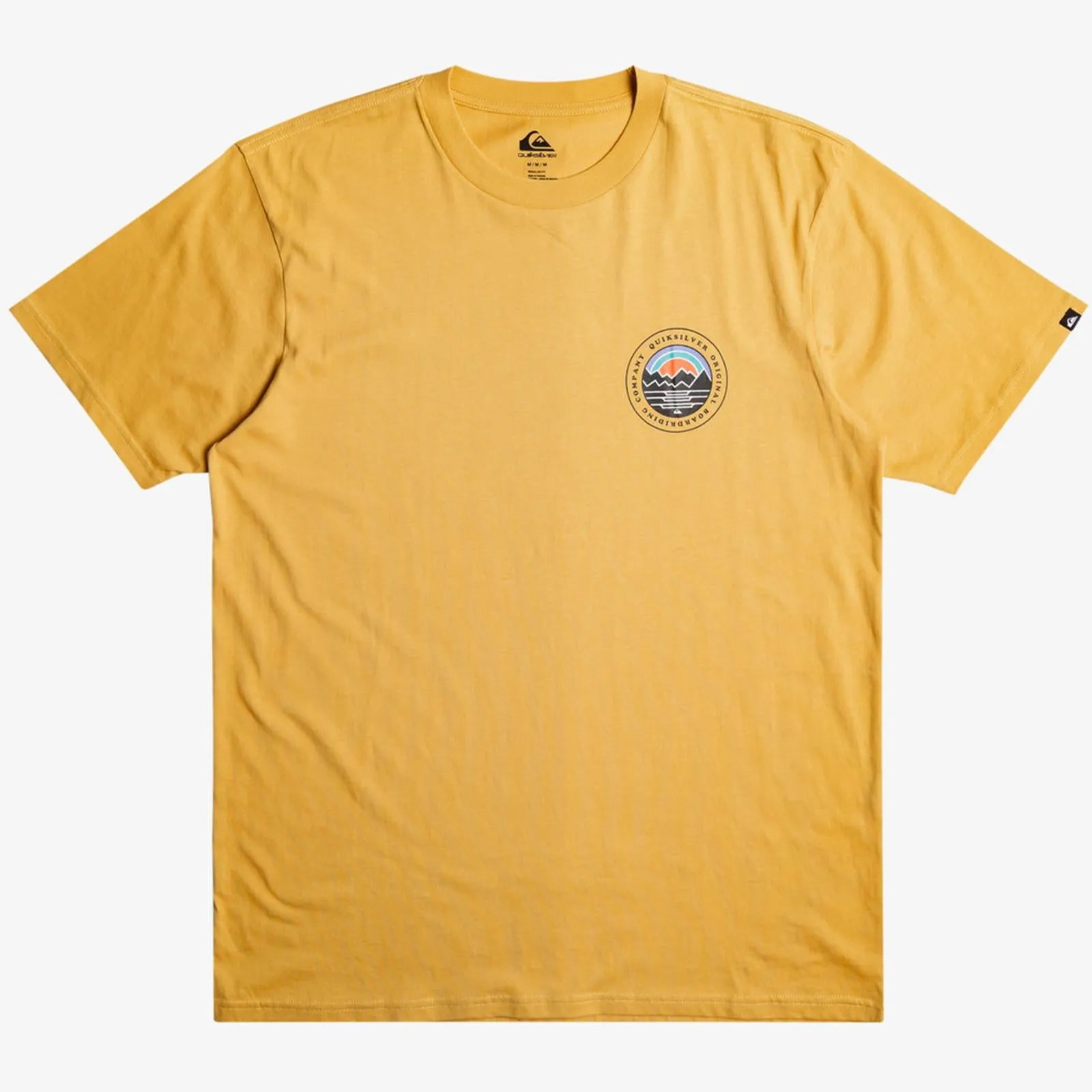 Quiksilver Mens Landscapes Short Sleeve T-Shirt Hypoallergenic Inner Layer
