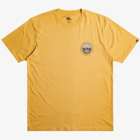 Quiksilver Mens Landscapes Short Sleeve T-Shirt Hypoallergenic Inner Layer