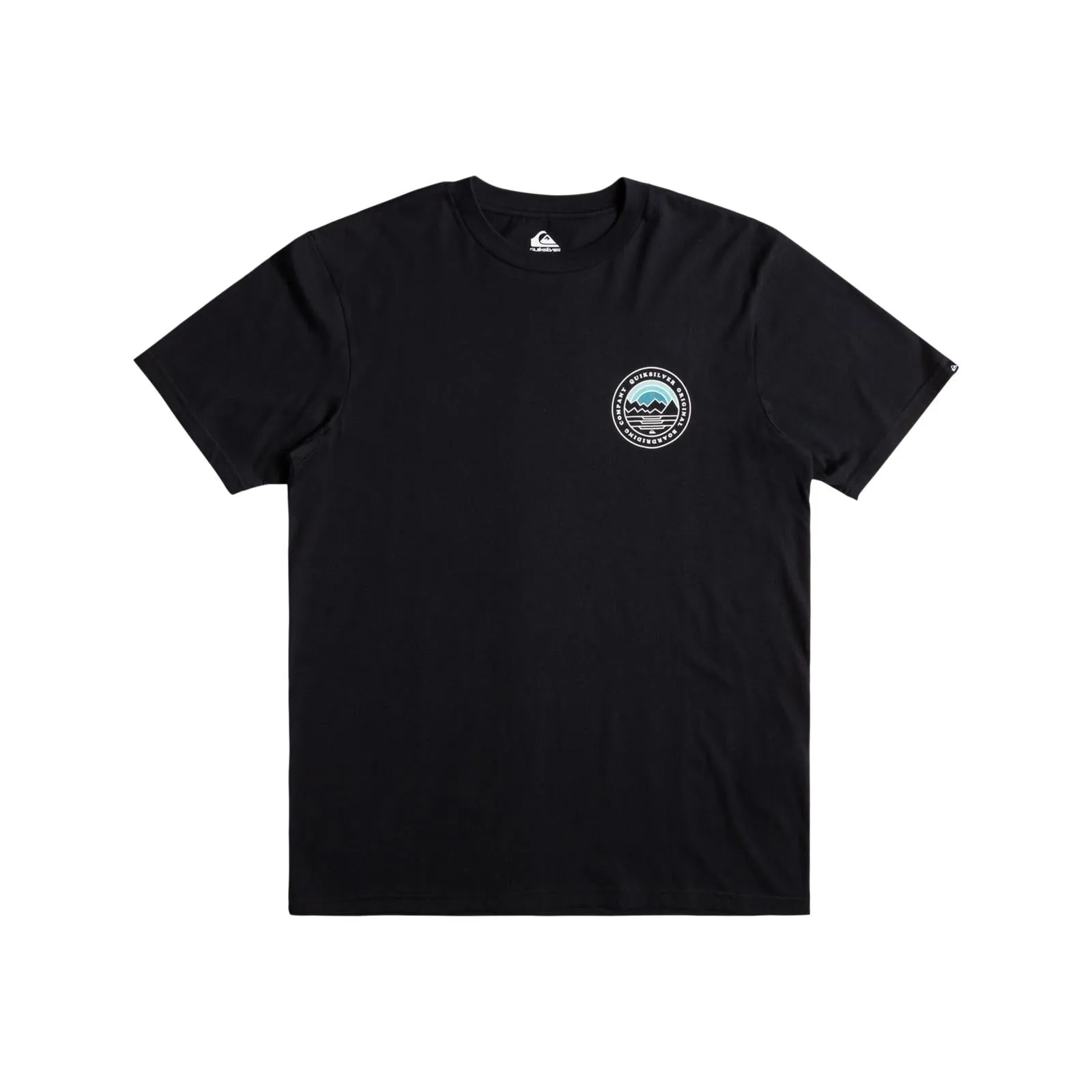 Quick Access Slit Quiksilver Mens Landscapes Short Sleeve T-Shirt
