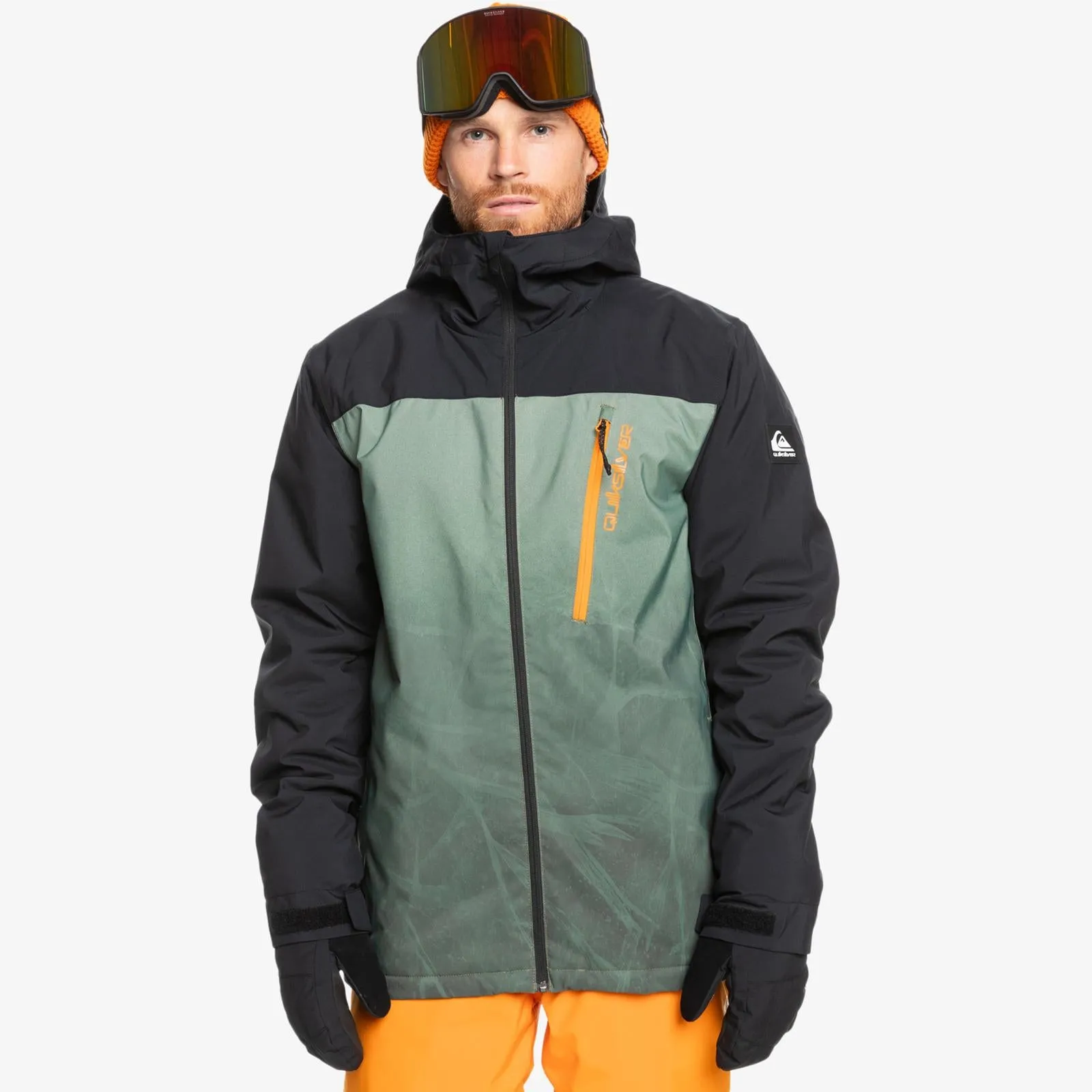 Transitional City Fit Quiksilver Mens Morton JK Ski Jacket