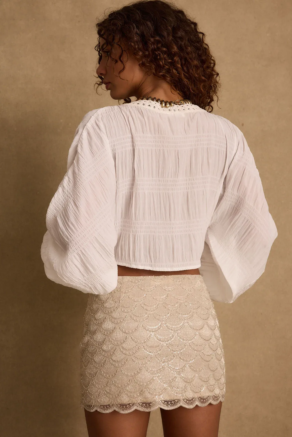 Rainey White Lace Up Top boots