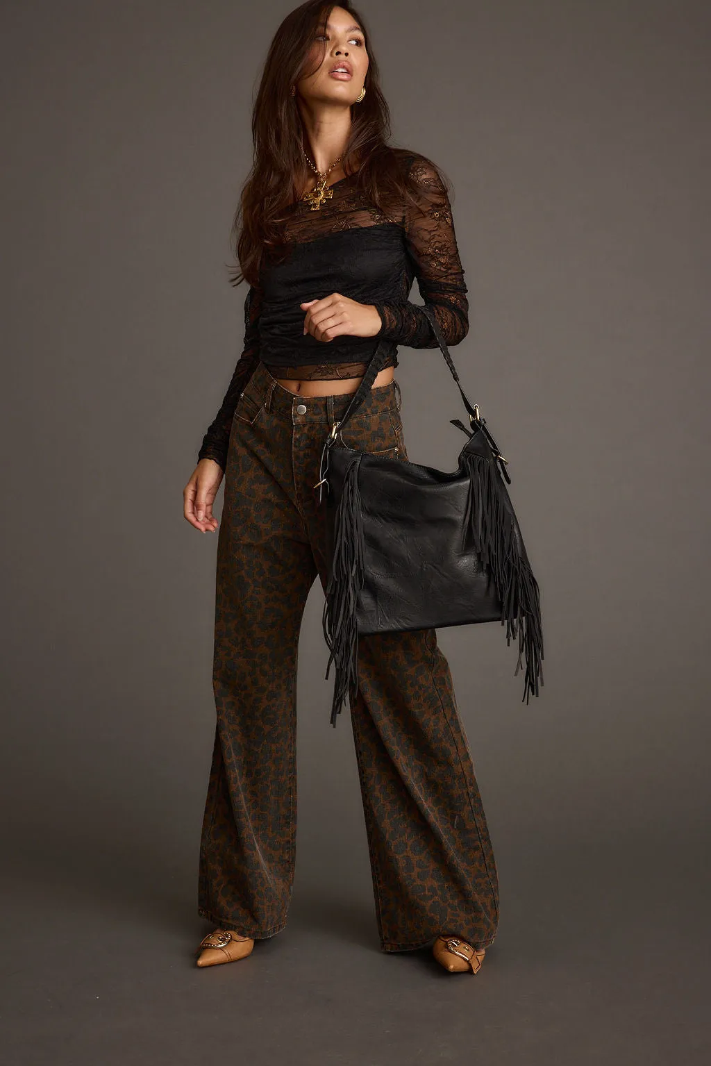 Eco Dyeing Process shopper Ramona Black Lace Off The Shoulder Top