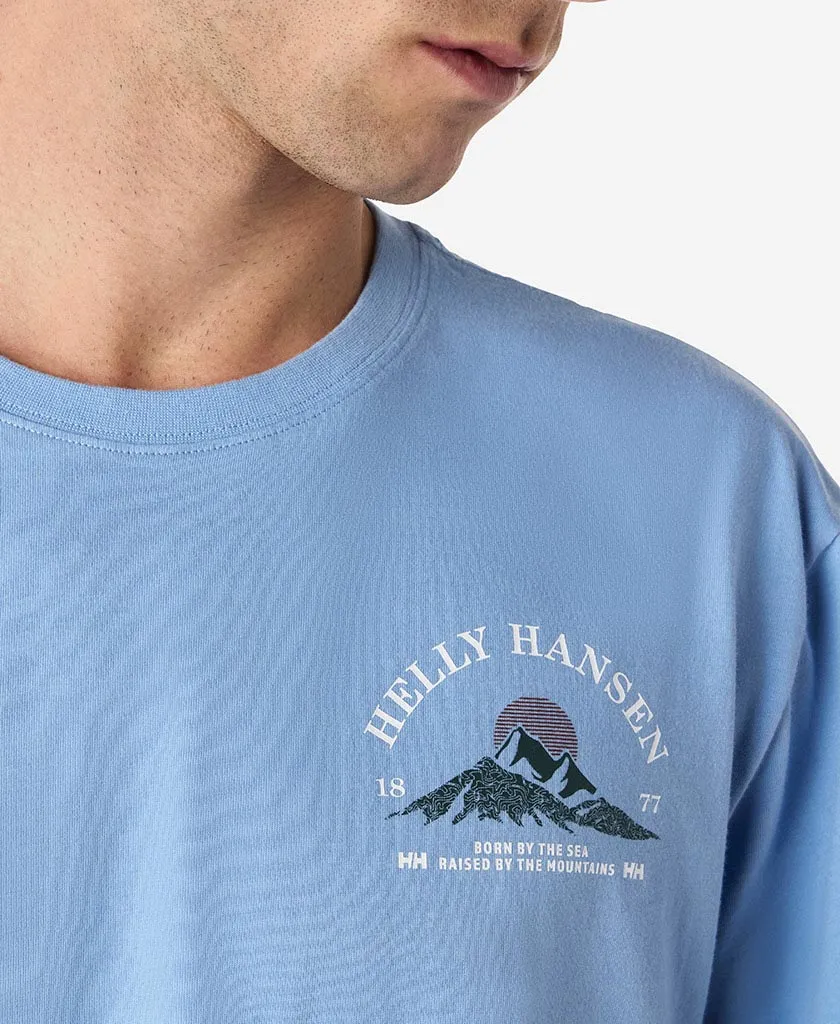 NoiseReduciting Zipper Comfortable Layer RANGELAND T-SHIRT, Bright Blue