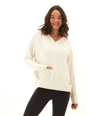 Anti Static Inner Layer Glow In The Dark Accents Raya Feather Fleece Pullover Hoodie