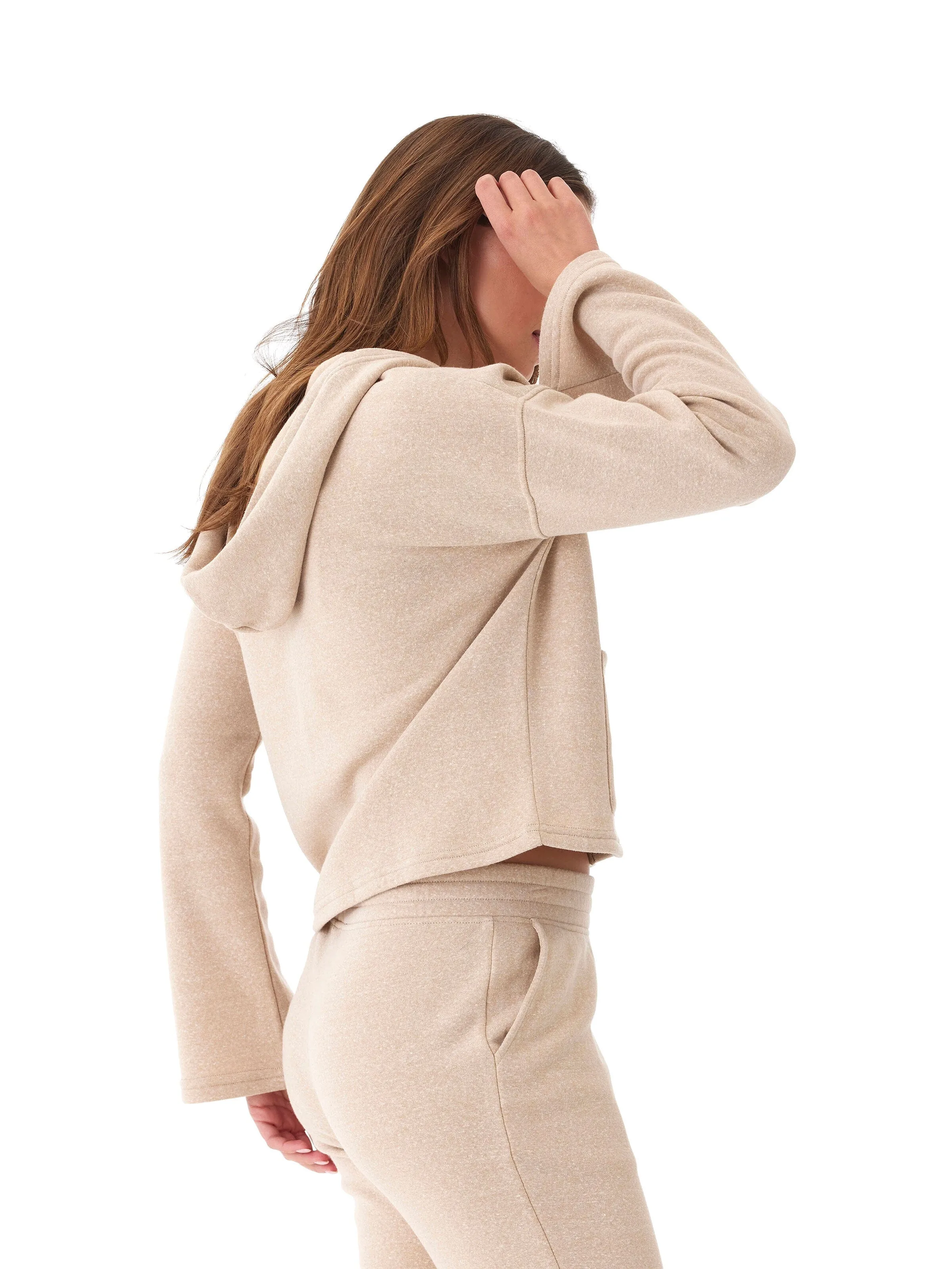 Cold Outfit Raychelle Triblend Fleece Pocket Hoodie