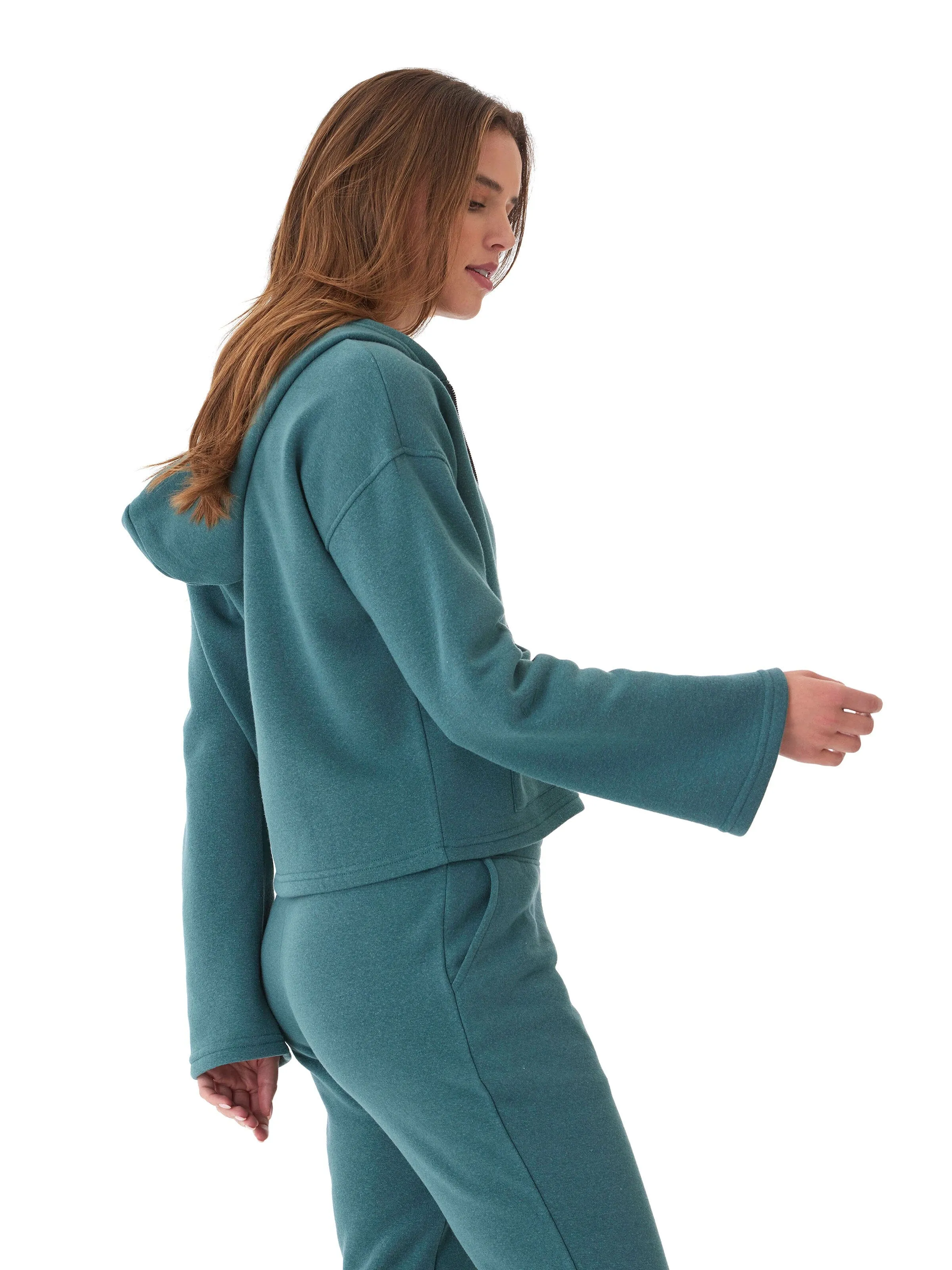 Raychelle Triblend Fleece Pocket Hoodie Aramid Fiber Reinforcement