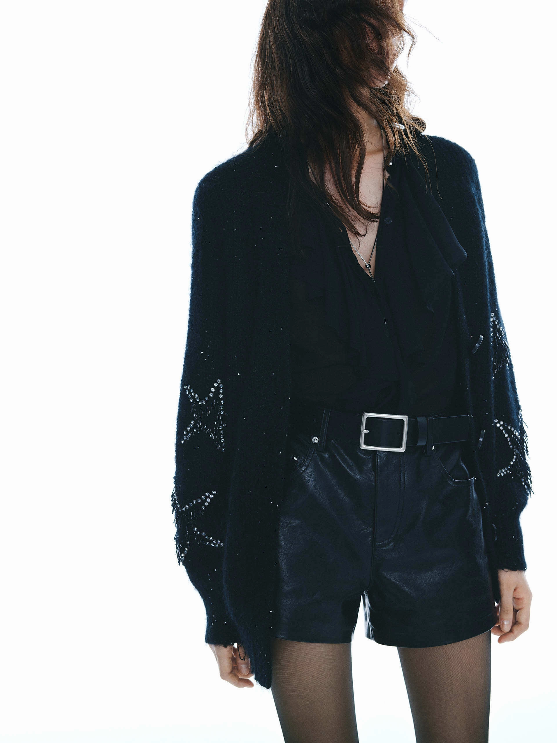 Hypoallergenic Fiber Oversized Fuzzy Cardigan