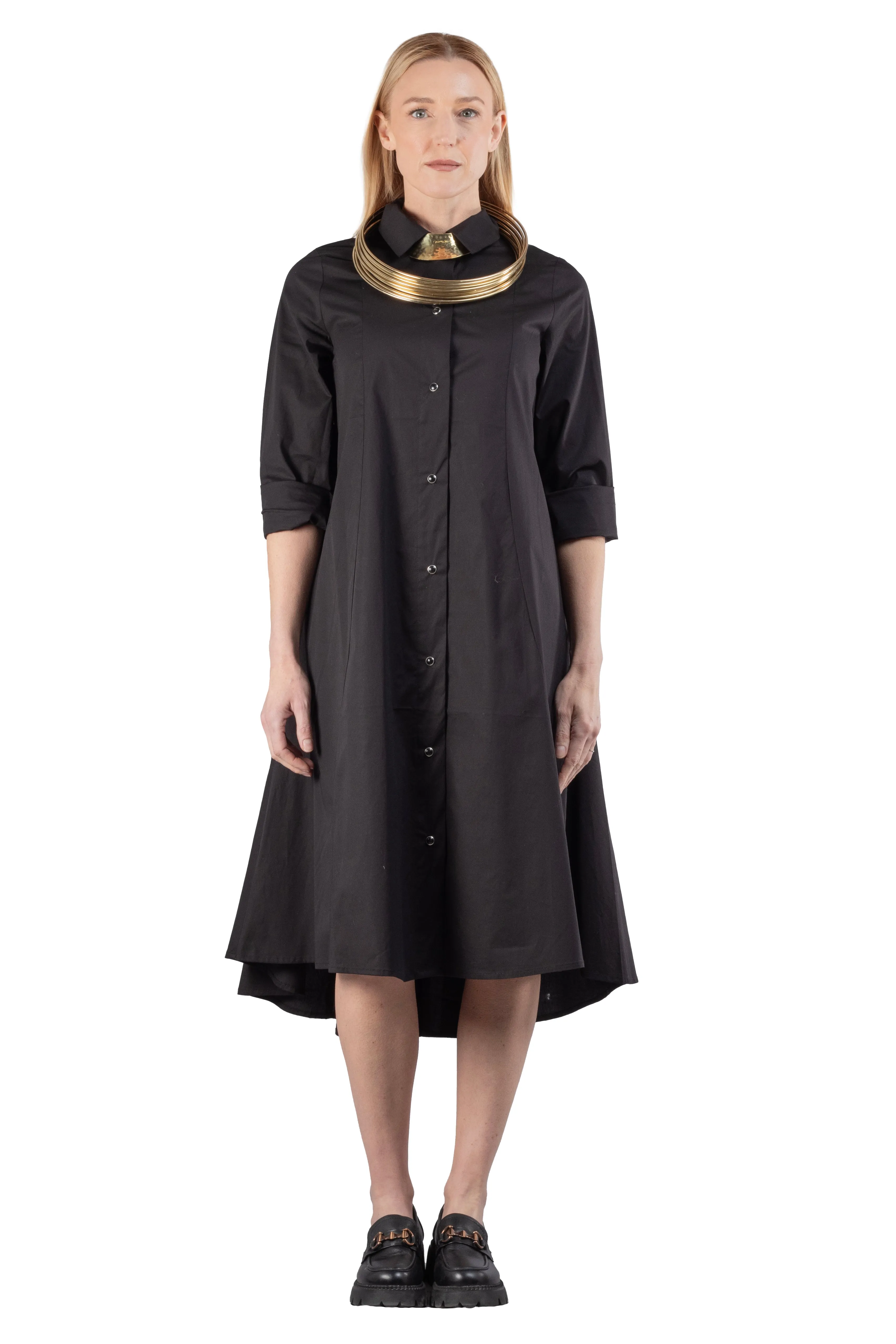 Trendy wrap gown Sophisticated cocktail dress RED LABEL BEATRIX Dress - Cotton
