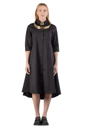 Trendy wrap gown Sophisticated cocktail dress RED LABEL BEATRIX Dress - Cotton