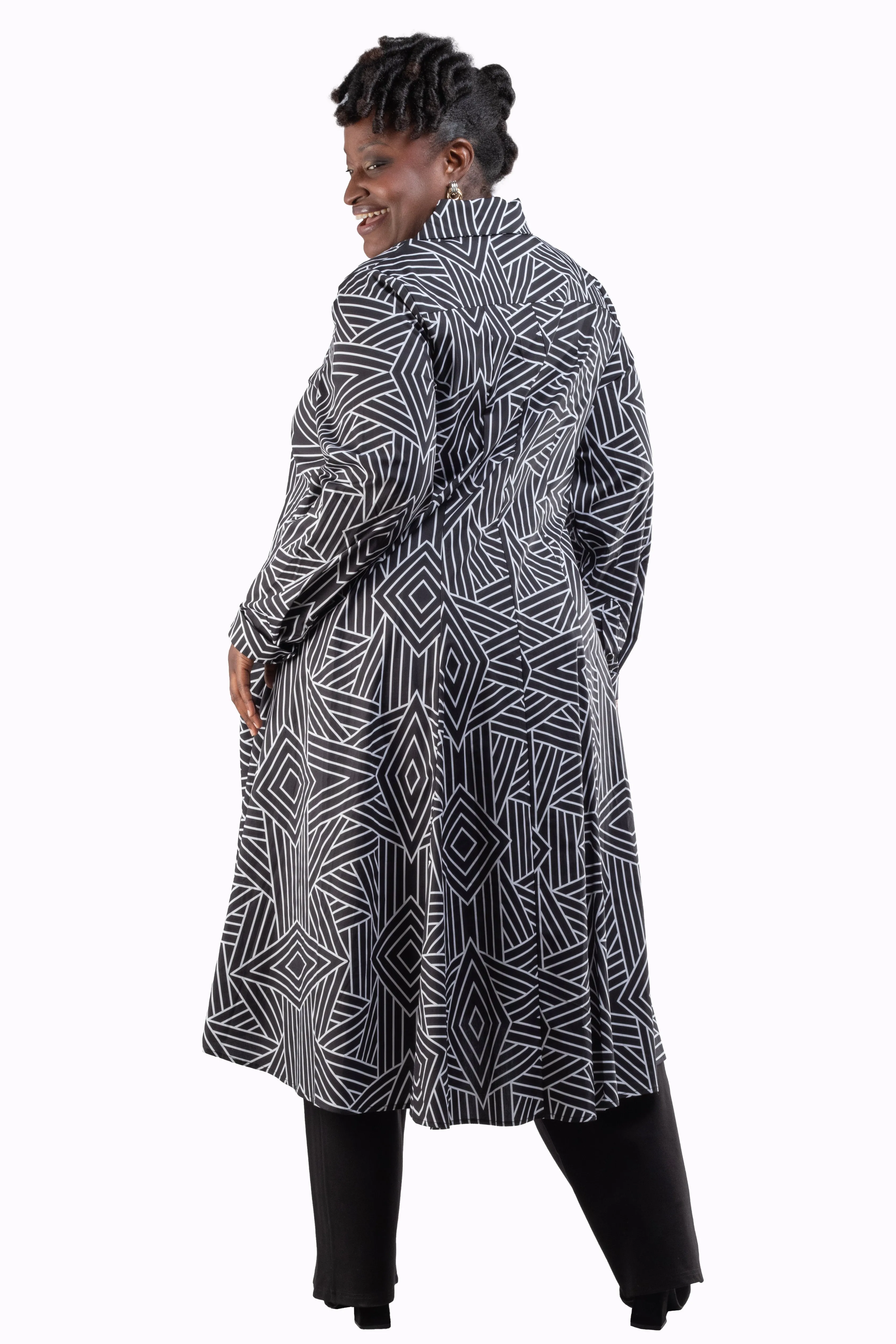 RED LABEL BEATRIX Dress - Cotton Recycled-Material
