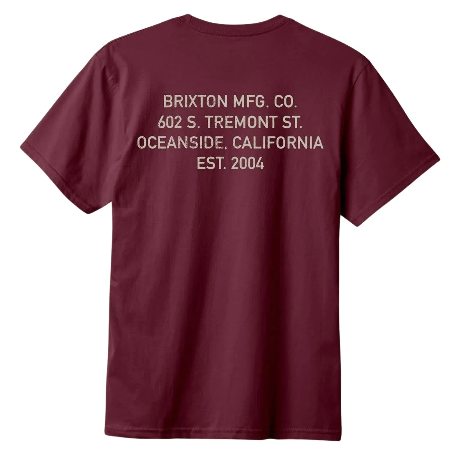 Brixton Mens Gage Graphic Short Sleeve T-Shirt Soft Material Modern Polo
