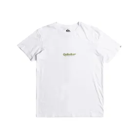 Soft Knit UniversalFit Quiksilver Mens QS Simple Lettering Graphic T-Shirt