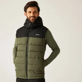 Regatta Mens Aldthorn Hooded Padded Gilet Ergonomic Shoulder Design