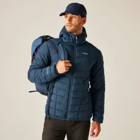 Regatta Mens Asper Water Repellent Hooded Padded Jacket Reinforced Shoulders Reinforced Seam Construction