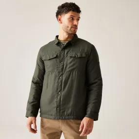 Button-up Luxurious Feel Regatta Mens Gawayne Insulated Long Sleeve Shirt