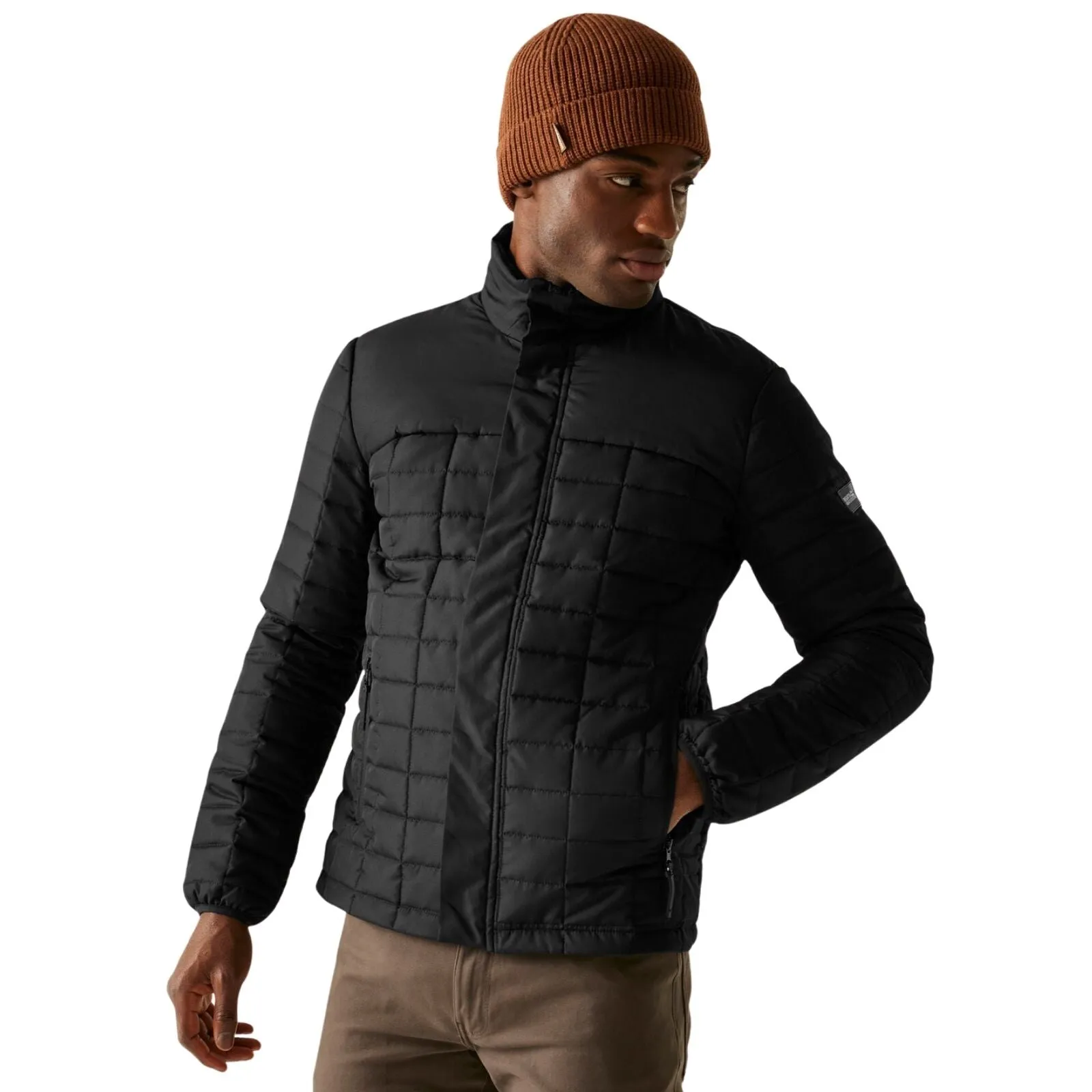 Regatta Mens Haire Lightweight Warmloft Padded Jacket Ski Use Hypoallergenic Interior Layer