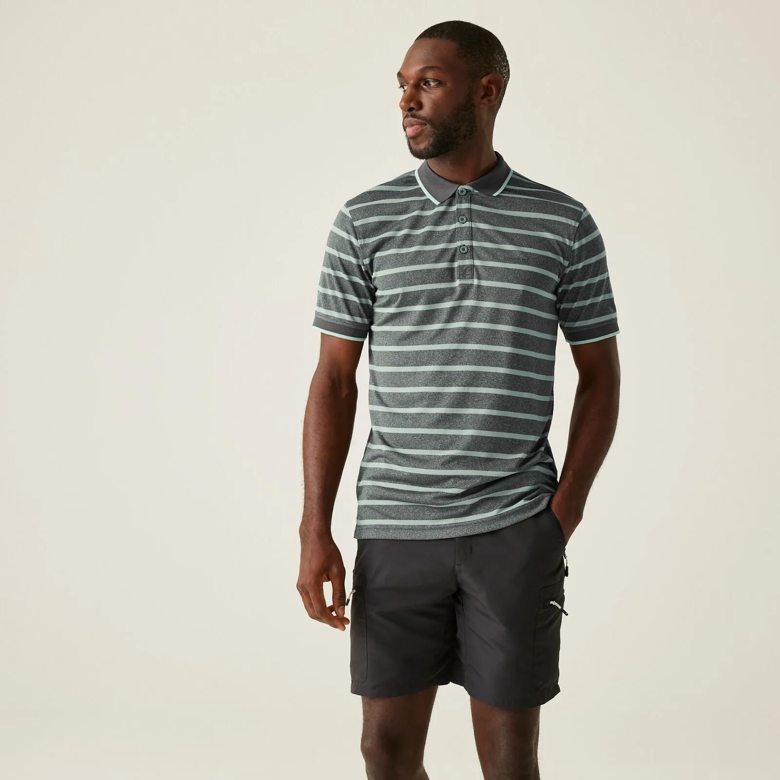 Regatta Mens Kildra Short Sleeve Polo Shirt Microfiber Textile Simple Style
