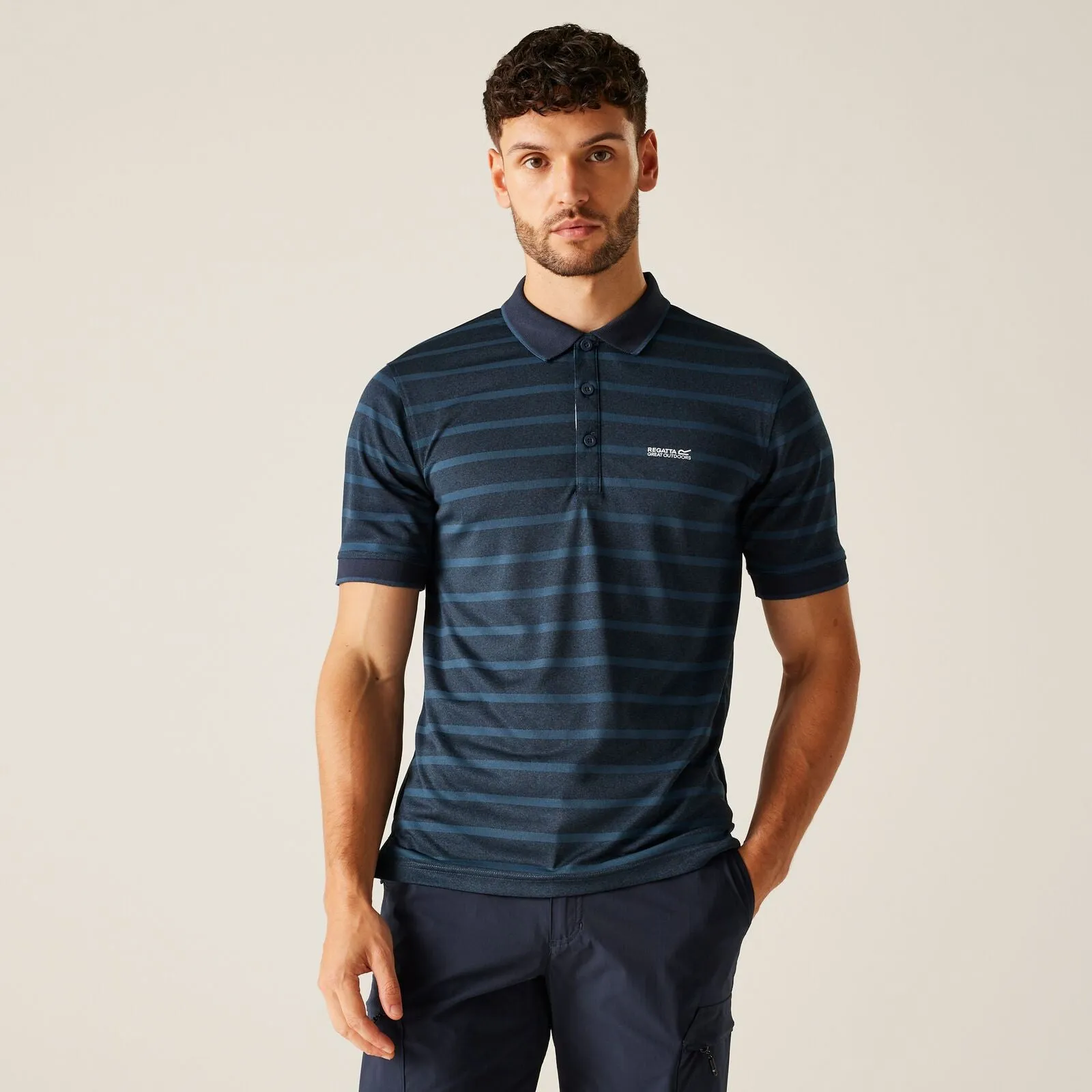 Regatta Mens Kildra Short Sleeve Polo Shirt Short Sleeve Preppy Vibe