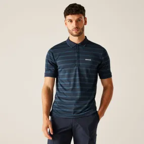 Regatta Mens Kildra Short Sleeve Polo Shirt TwoTone Fabric Blend