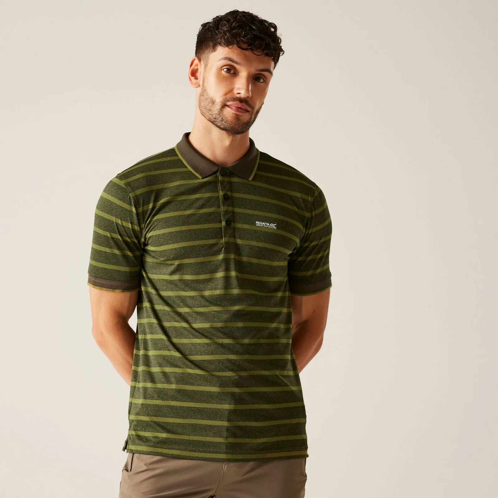 Regatta Mens Kildra Short Sleeve Polo Shirt Easy Layer Classic Vibe