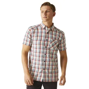 Regatta Mens Mindano VIII Short Sleeve Shirt Active Wear