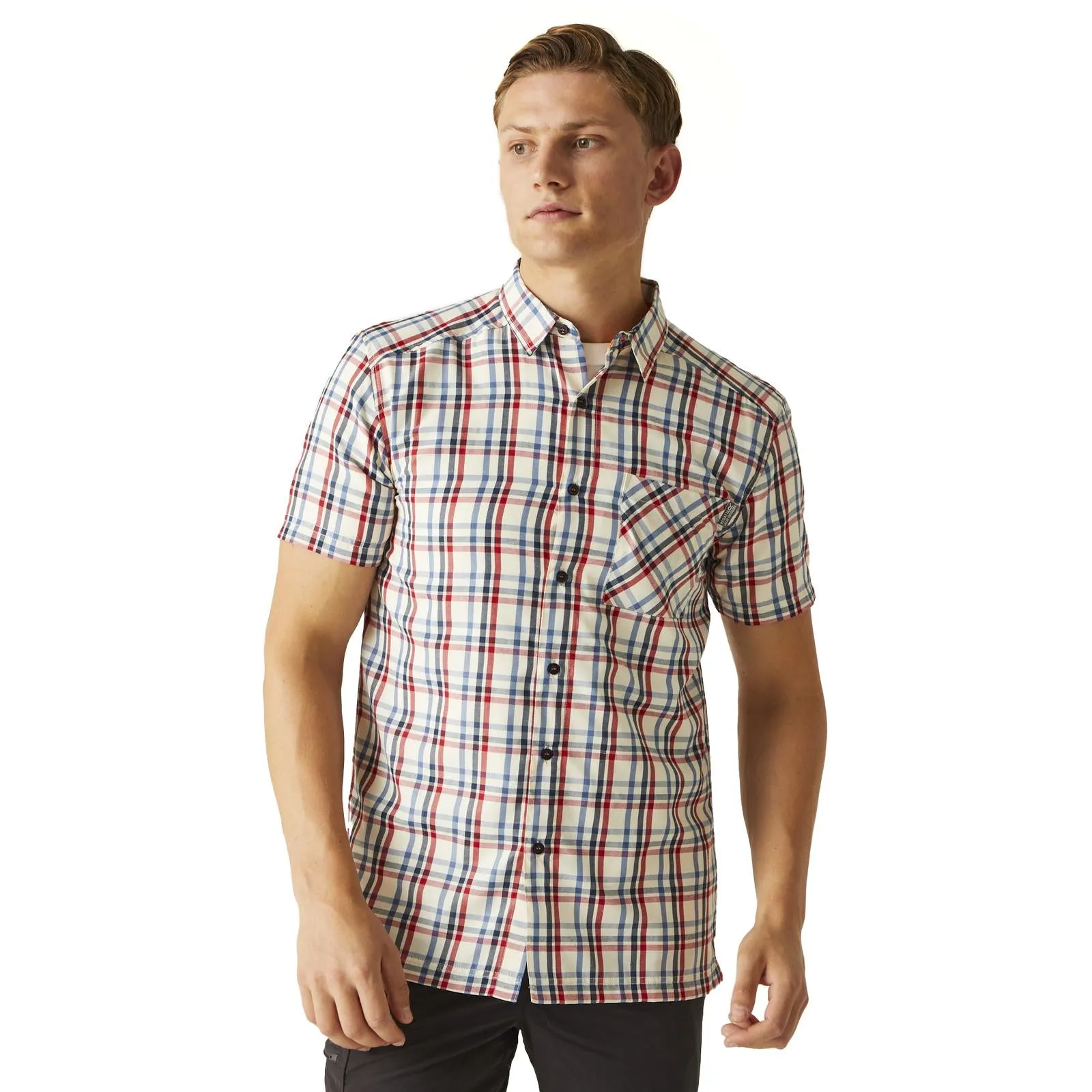Regatta Mens Mindano VIII Short Sleeve Shirt Active Wear