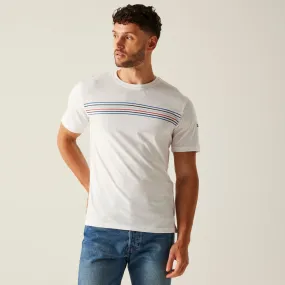 Regatta Mens Ravia Short Sleeve T-Shirt Soft Brushed Finish BuiltInLayer