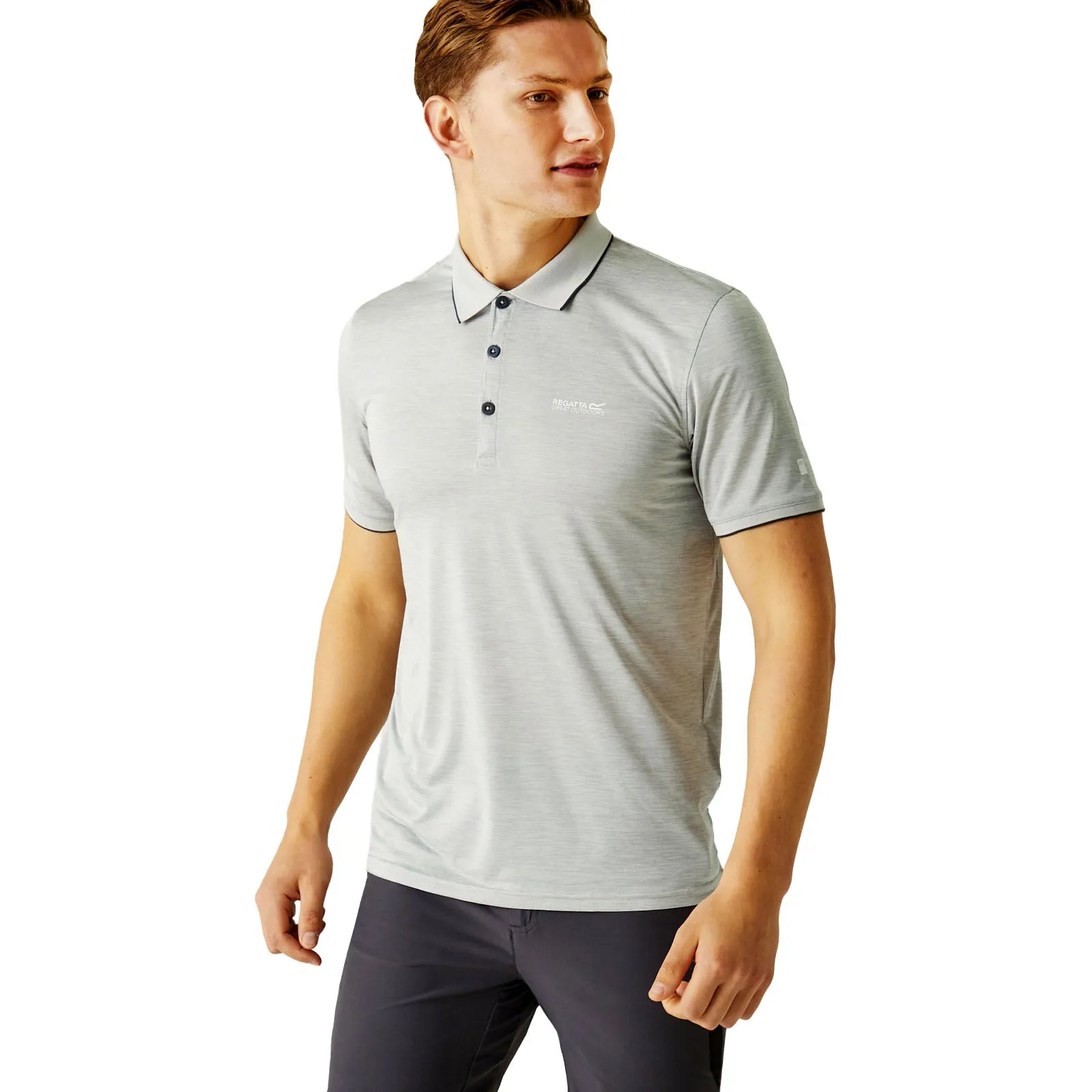 Regatta Mens Remex II Jersey Polo Shirt AllPurpose Knitting Casual Design