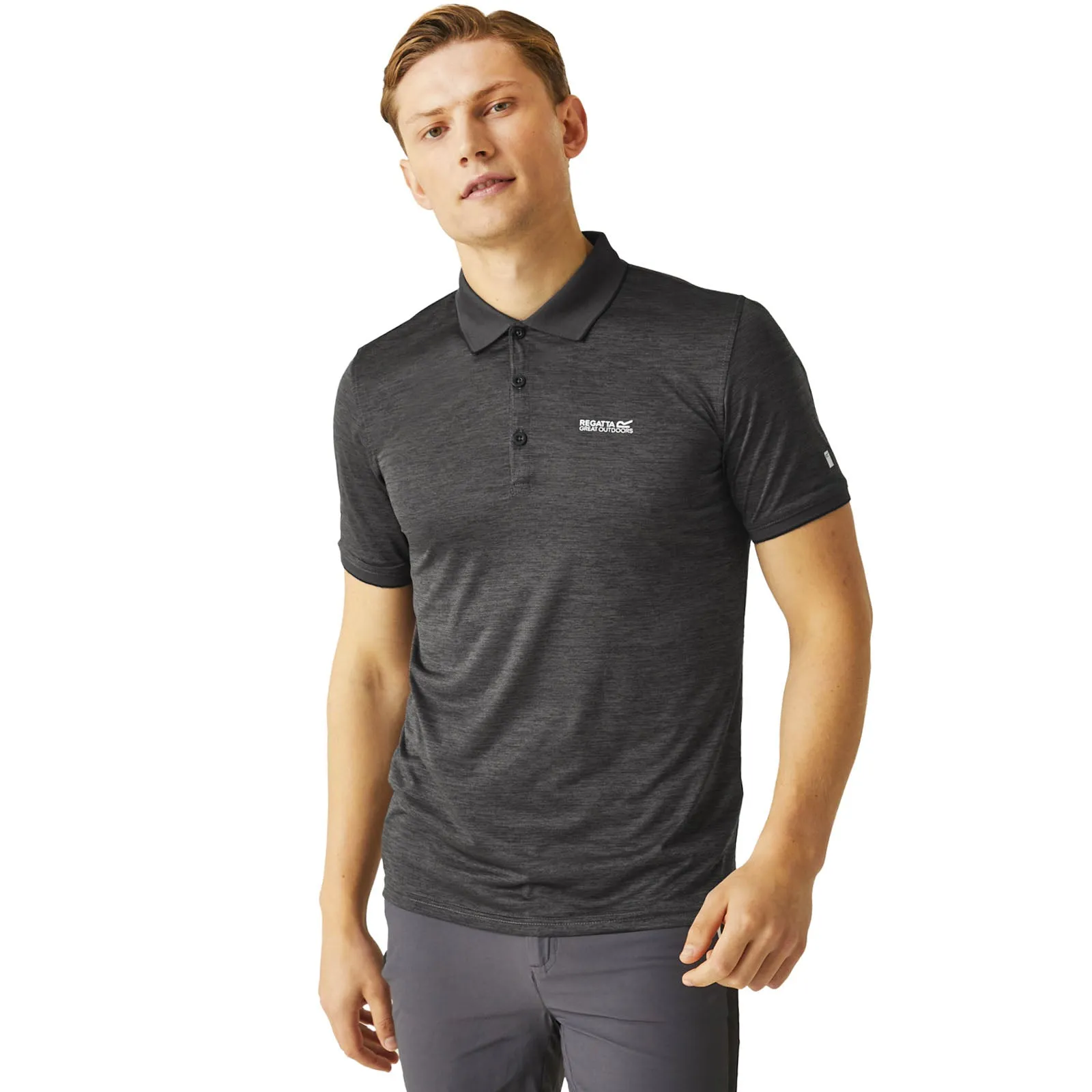 Golf Clubhouse Light Comfort Regatta Mens Remex II Jersey Polo Shirt