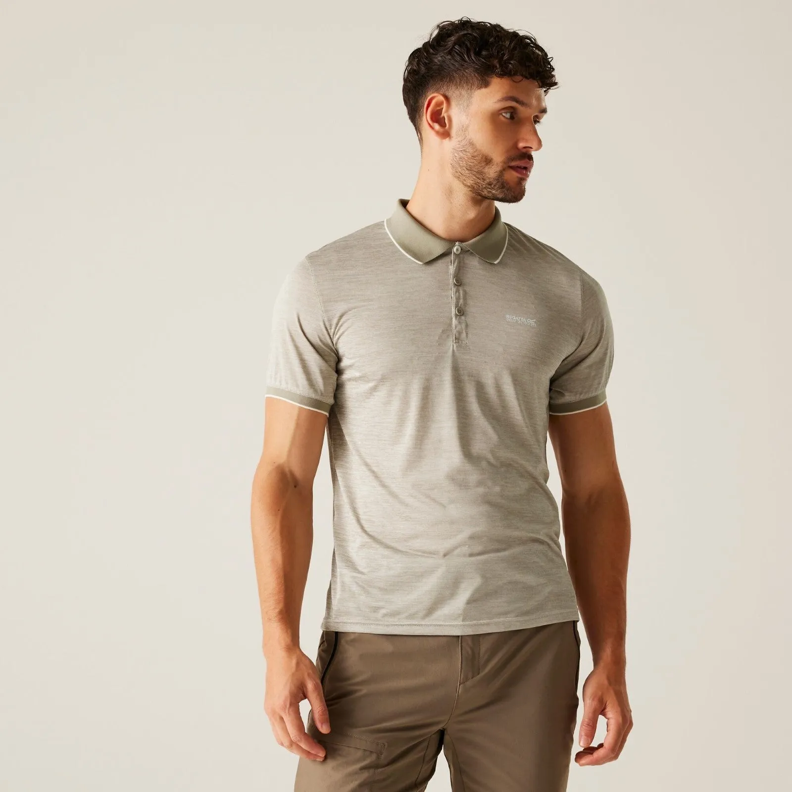 Regatta Mens Remex II Jersey Polo Shirt Layering Staple